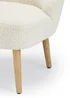 LPD Furniture Ted Chair White (680x630x570mm) - No Size Image 3