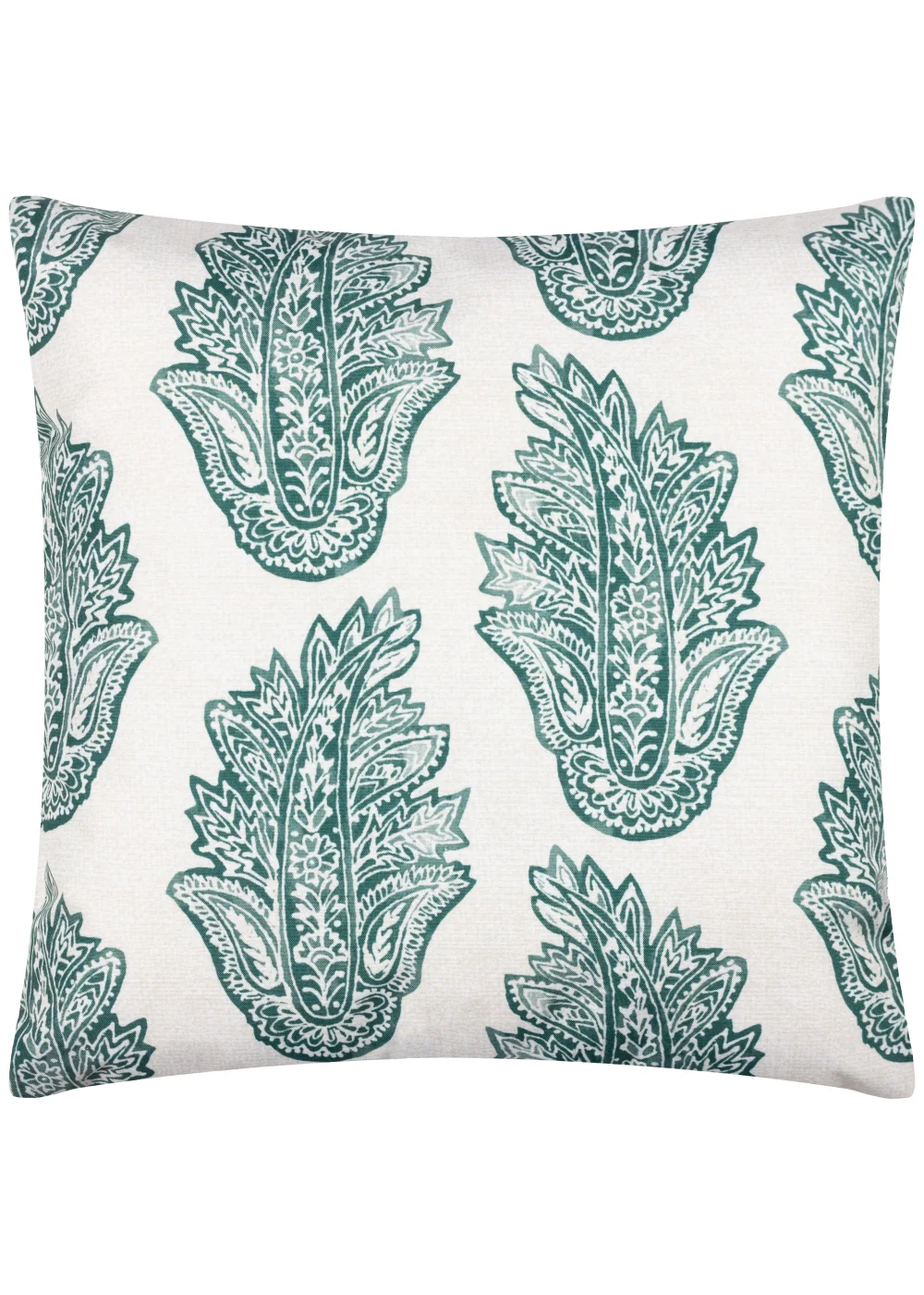 Paoletti Kalindi Paisley Outdoor Filled Cushion (43cm x 43cm x 8cm) - One Size Image 2