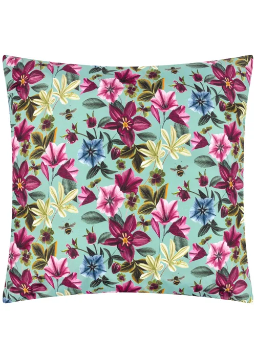 Wylder Nature Midnight Garden Birds Outdoor Filled Cushion (43cm x 43cm x 8cm) - One Size Image 3