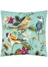 Wylder Nature Midnight Garden Birds Outdoor Filled Cushion (43cm x 43cm x 8cm) - One Size Image 2