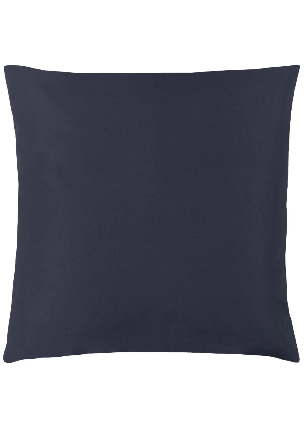 furn. Plain Reversible Outdoor Filled Cushion (55cm x 55cm x 8cm) Navy - One Size Image 1
