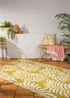 furn. Tocorico Reversible Outdoor Rug (120cm x 180cm) Mustard - One Size Image 2