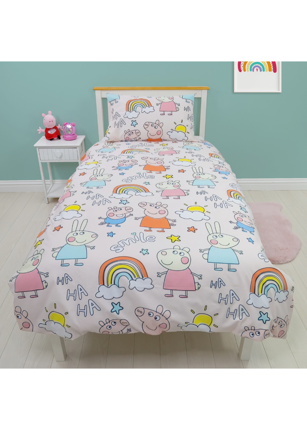 Peppa Pig Playful Panel Duvet Set - Single Image 2