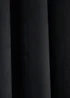 Fusion Strata Dimout Black Eyelet Curtains - 46W X 54D (116x137cm) Image 4