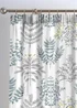Dreams & Drapes Emily Reversible Blue Pencil Pleat Curtains With Tie-Backs - 66W X 72D (168x183cm) Image 2