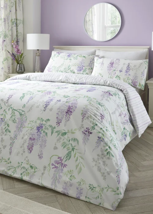 Dreams & Drapes Wisteria Duvet Set - Double Image 1