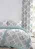 Dreams & Drapes Emily Reversible Blue Bedspread - 230 x 195cm Image 2