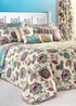 Dreams & Drapes Marinelli Blue Bedspread - 229 x 195cm Image 1