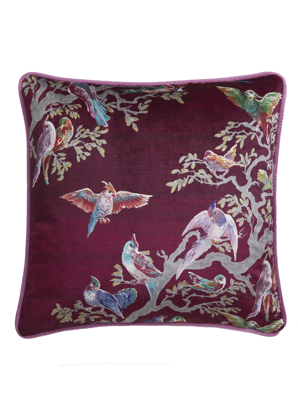 Laurence Llewelyn-Bowen Birdity Absurdity Filled Cushion - 43W X 43D Image 1