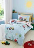 Bedlam Farmyard Friends Blue Duvet Cover Set - Single Image 3
