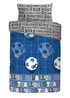 Bedlam Football Blue Duvet Cover Set - Single Image 3