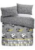 Bedlam Football Grey Duvet Cover Set - Single Image 3