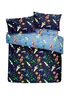 Bedlam Supersonic Glow in the Dark Blue Duvet Cover Set - Junior Image 4