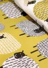 Fusion Dotty Sheep Yellow Duvet Cover Set - Single Image 5