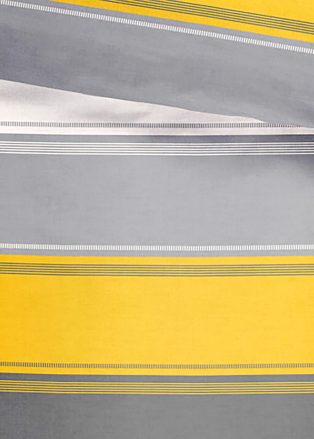 Fusion Betley Yellow Duvet Cover Set - Single Image 2