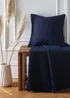 Drift Home Hayden Navy Throw - 200 x 200cm Image 2