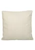 Fusion Plain Dye Filled Natural Outdoor Cushion - 43W X 43D Image 1