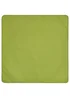 Fusion Plain Dye Filled Lime Green Outdoor Cushion - 43W X 43D Image 2