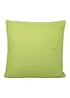 Fusion Plain Dye Filled Lime Green Outdoor Cushion - 43W X 43D Image 1