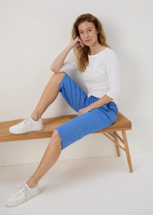 White 3/4 Sleeve Perfect T-Shirt - Size 8 Image 4