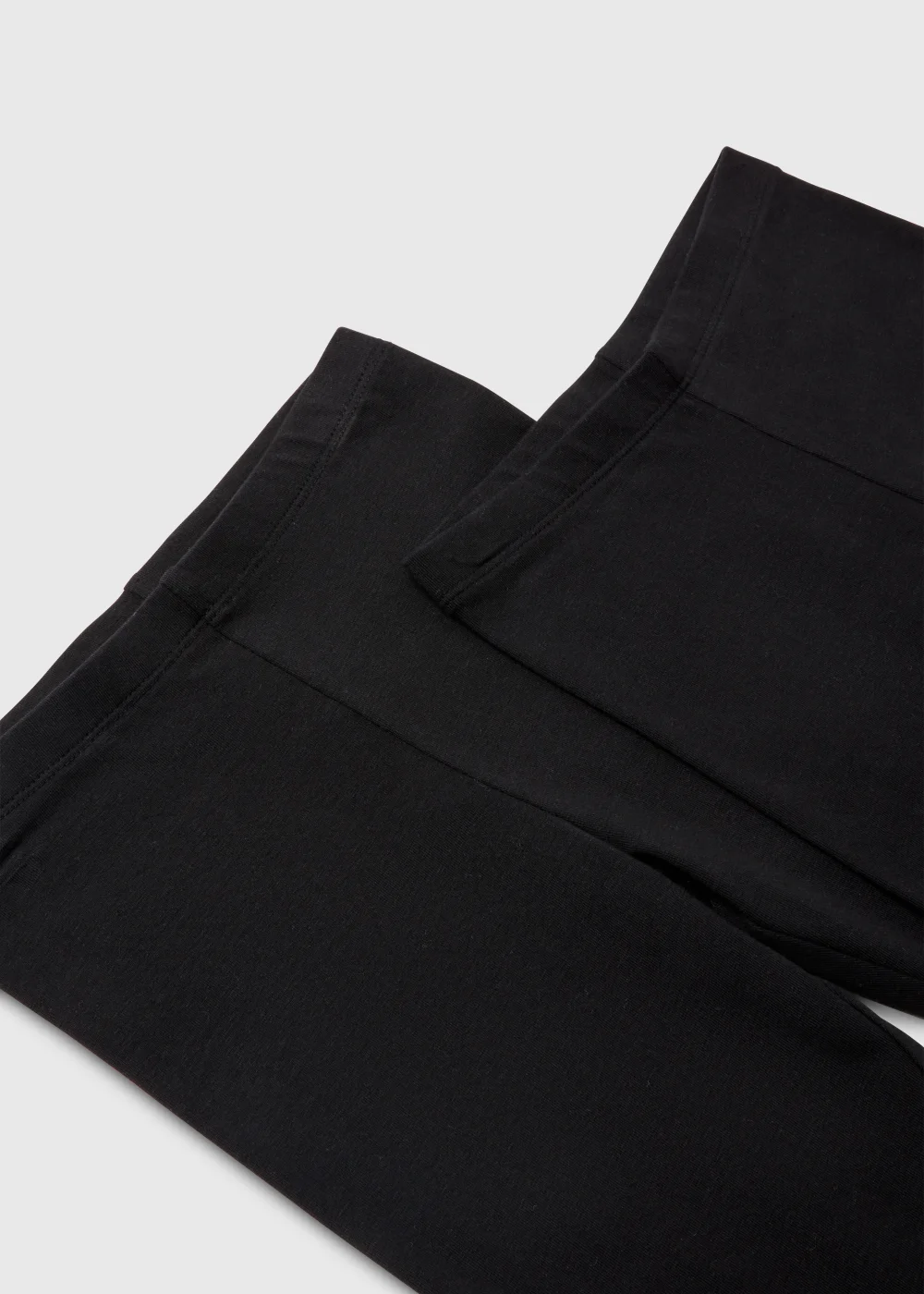 2 Pack Black Leggings (7-15yrs) - Age 7 Years Image 2