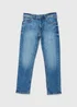 Boys Light Wash Skinny Jeans (7-16yrs) - Age 7 Years Image 1