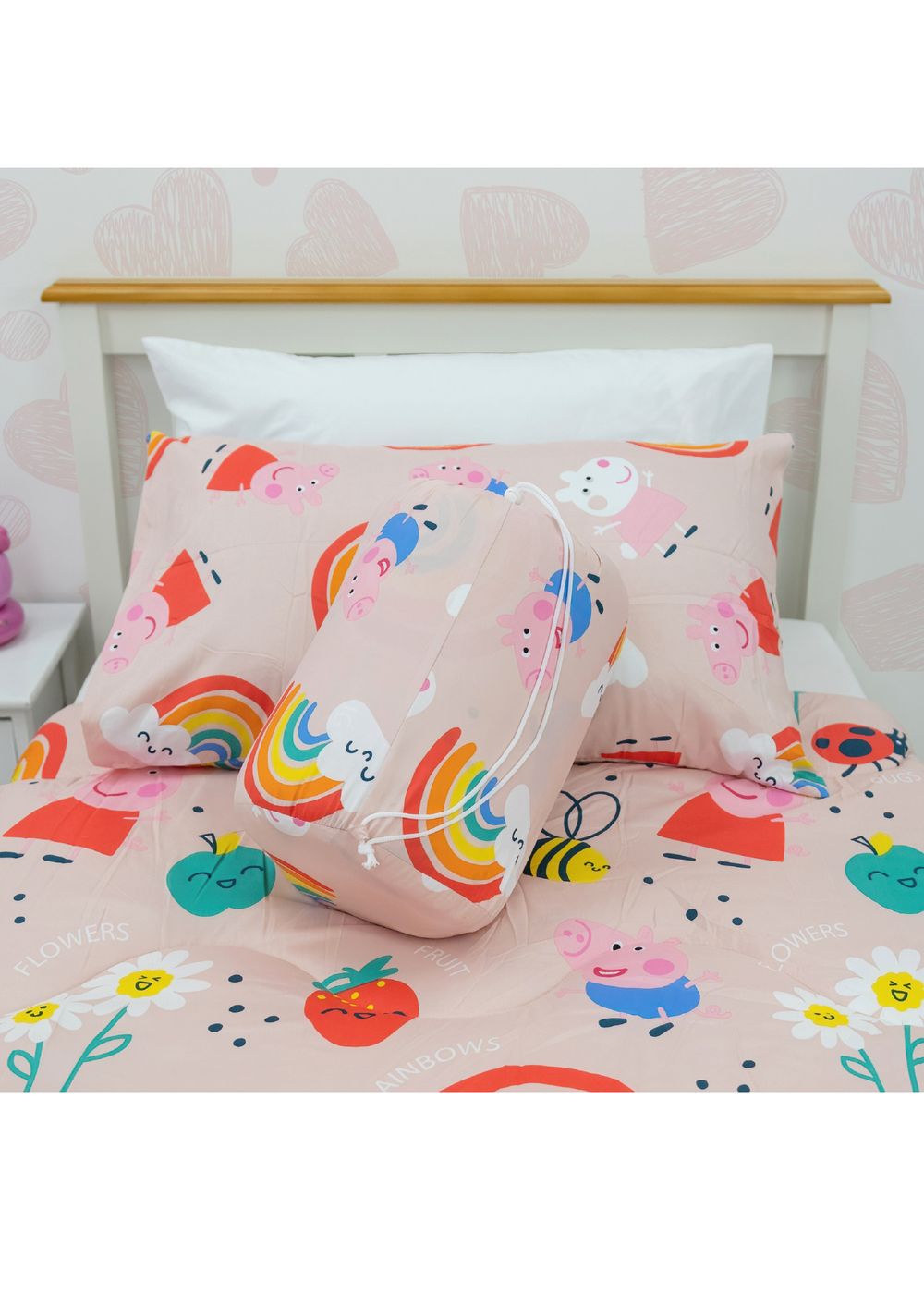Rest Easy Sleep Better Peppa Pig Coverless Quilt (4.5 Tog) - Junior Image 3