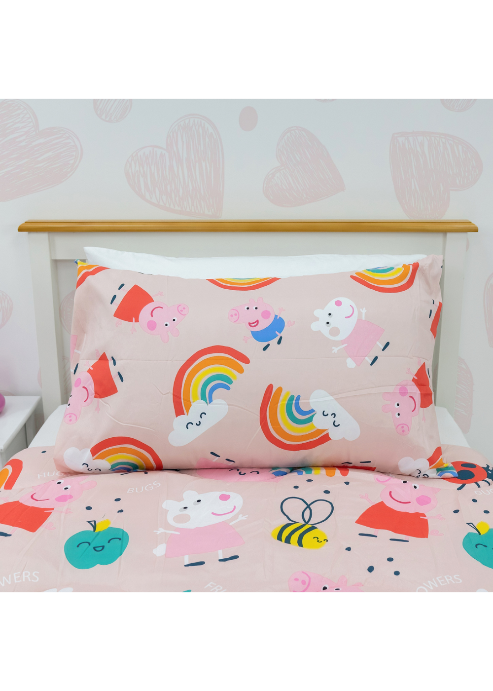 Rest Easy Sleep Better Peppa Pig Coverless Quilt (4.5 Tog) - Junior Image 2