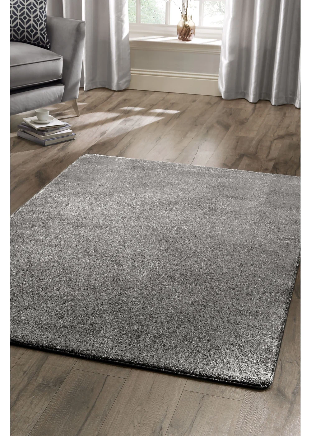 Relay Rug Grey 200/290 - 100 x 150 Image 1
