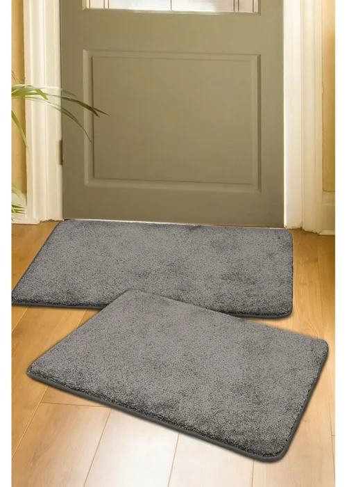 Relay Rug Grey 050/080 Pk2 Mat - 60 X 200 Image 1