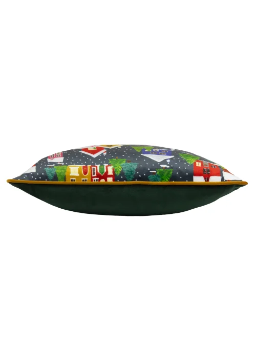 furn. Christmas Together Twilight Town Filled Cushion (43cm x 43cm x 8cm) - One Size Image 3