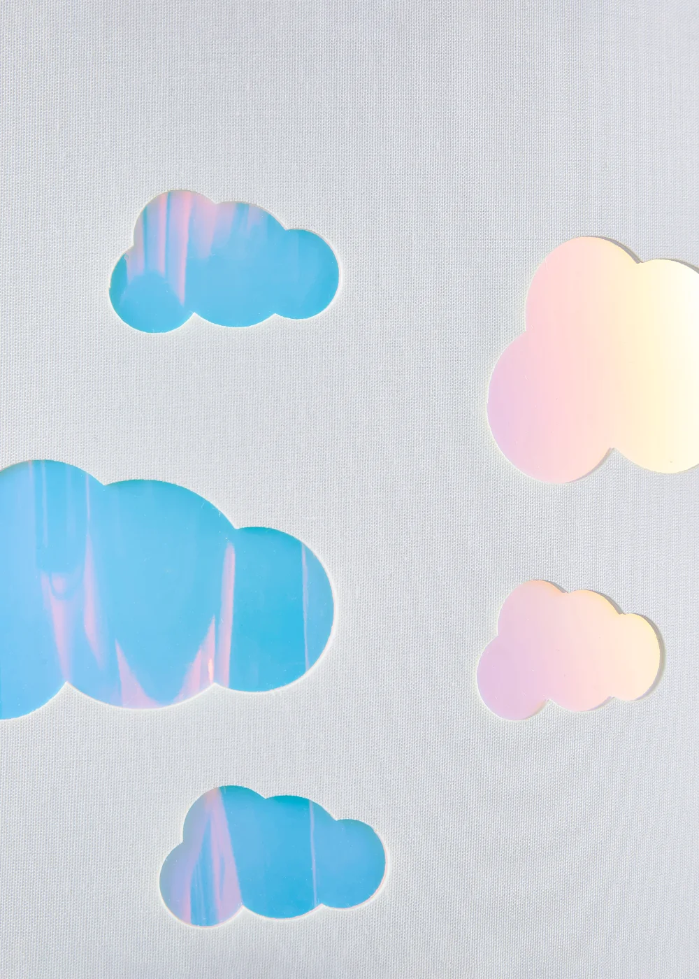 Glow Cloud Iridescent Easyfit Light Shade (20cm x 30cm) - One Size Image 3