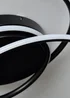 BHS Pei Black Rings LED Flush Ceiling Light - One Size Image 3