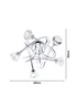 BHS Marianne Flush Ceiling 5 Light Chrome (20cm x 40cm) - One Size Image 6