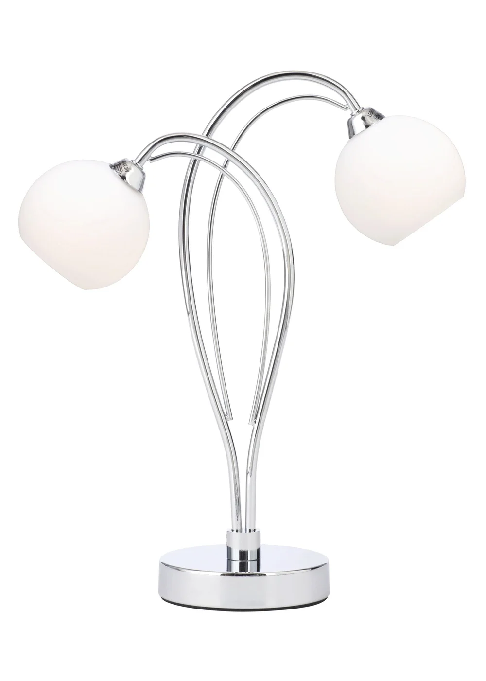 BHS Soni Chrome Table Lamp - One Size Image 3