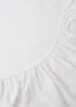 White Extra Deep Bed Sheet (180 Thread Count) - Single Image 2