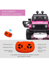 HOMCOM 12V Kids Electric Ride On Car Truck Off-road Toy with Remote Control (Pink) - No Size Image 5