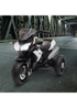 HOMCOM Kids Electric Motorcycle Ride-On Toy 6V Battery with Music, Horn and Lights (Black) - No Size Image 2