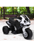HOMCOM Electric Kids Ride on Motorcycle BMW Liscensed with Headlights and Music (Black) - No Size Image 2