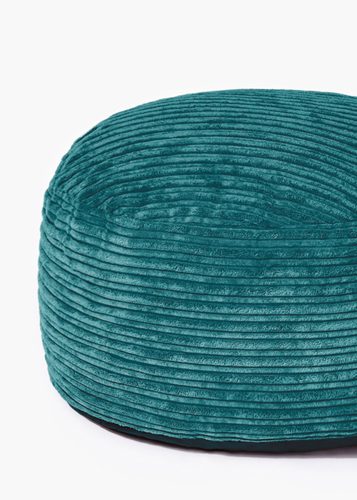 Kaikoo Corduroy Round Teal - One Size Image 2