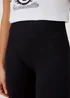 Black Seamless Leggings - Small Image 3