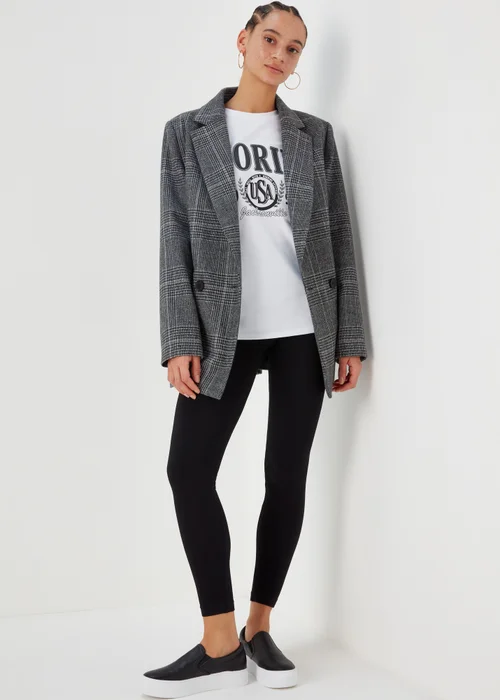 Black Seamless Leggings - Small Image 4