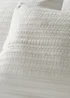 White Stitch Stripe Duvet Set - Double Image 2