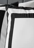 Monochrome Border Duvet Cover - Double Image 2