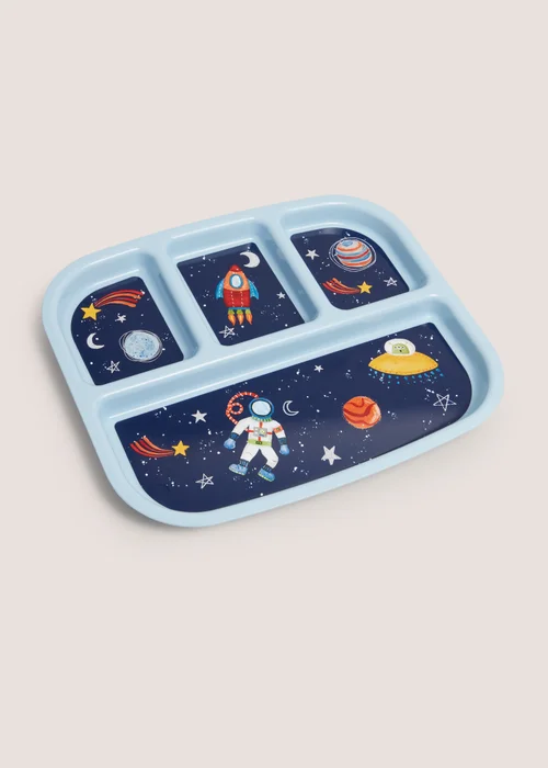 Kids Space Divide Plate Image 1