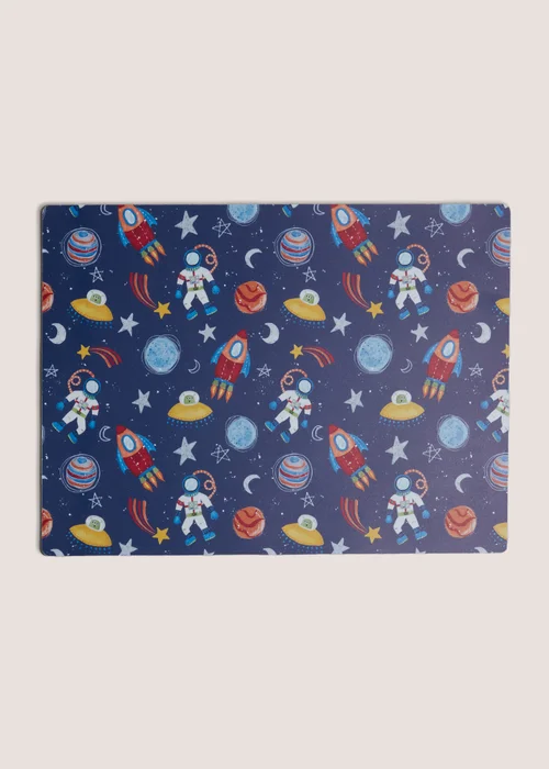 Blue Space Padded Placemat (40cm x 30cm) Image 1