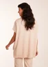 Blue Vanilla Stone Oversized Button Shoulder Top - Small/Medium Image 3