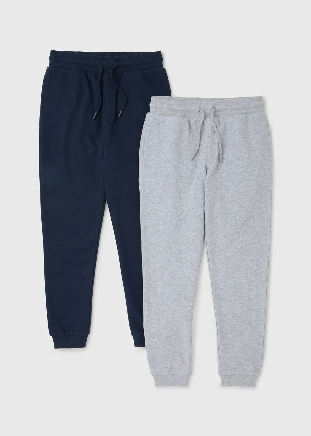Boys Grey & Navy Joggers Set (7-13yrs) - Age 7 Years Image 1