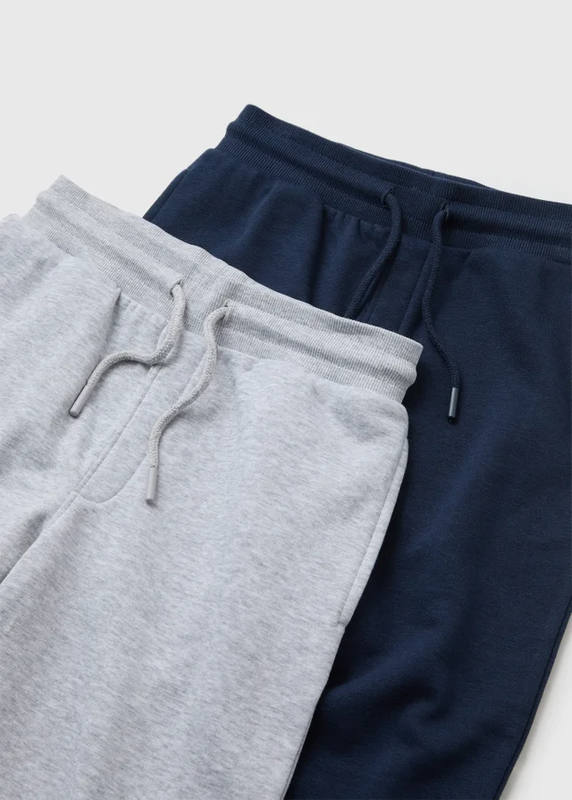 Boys Grey & Navy Joggers Set (7-13yrs)