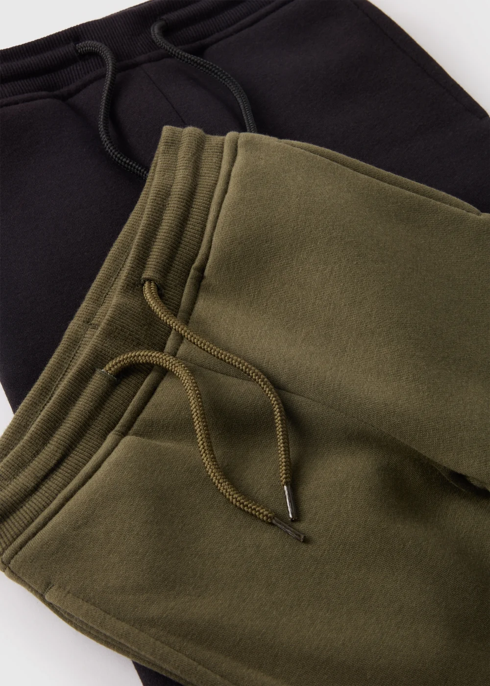 Boys 2 Pack Black & Khaki Joggers (1-7yrs) - Age 1 - 1.5 Years Image 2